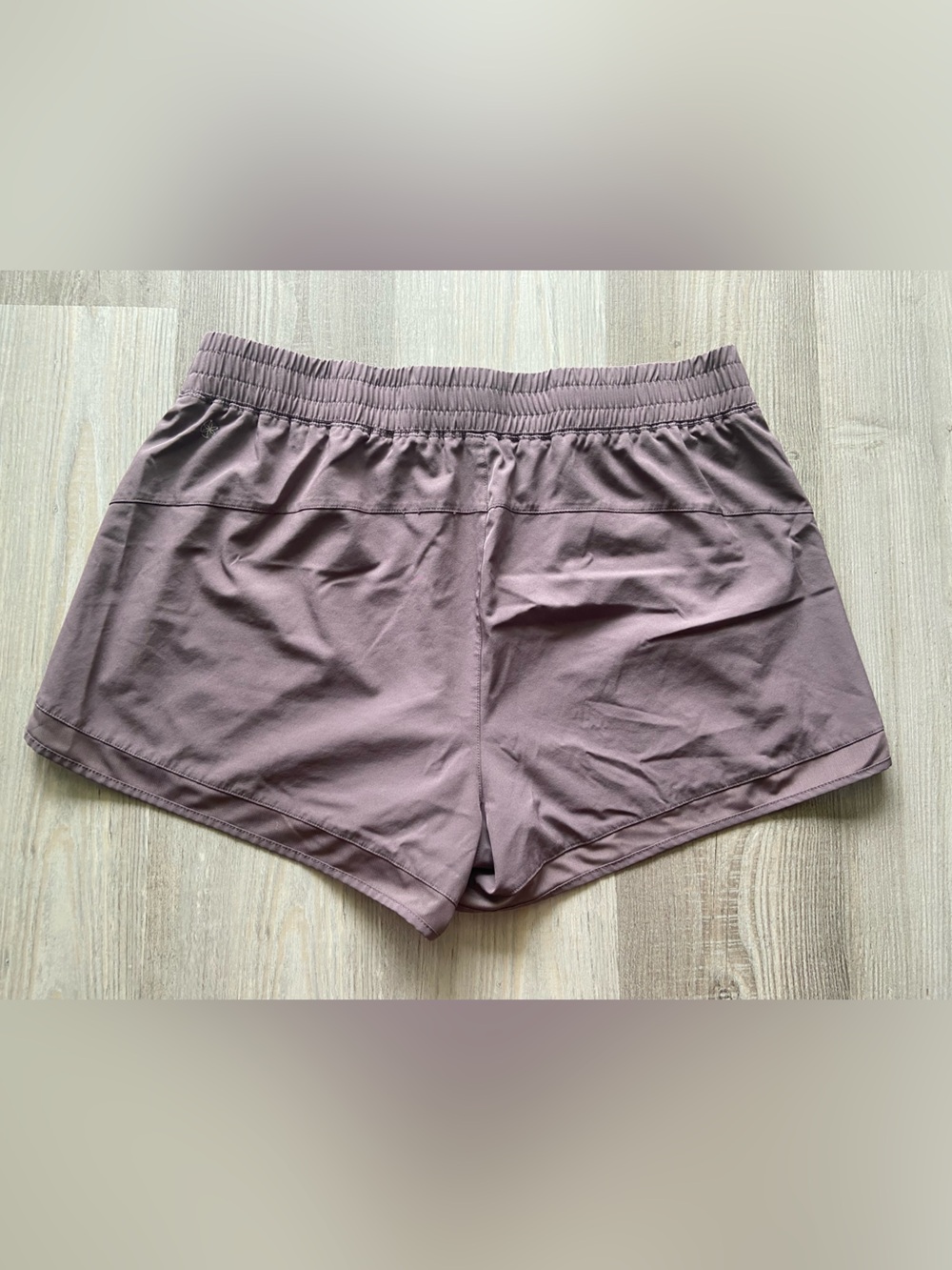 Gaiam Gray Purple Lined Athletic Shorts XXL